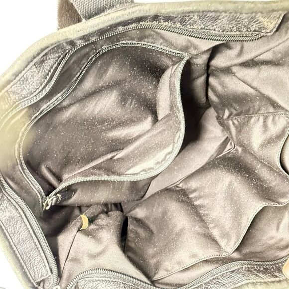 Coach F70926 Bleecker Legacy Black Pebbled Leather Slim Brief Bag w Strap Unisex - Picture 12 of 12